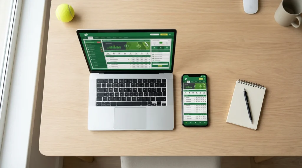 Comparación de cuotas de tenis entre diferentes casas de apuestas